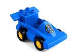 fotka Lego Duplo - auto závodní modré