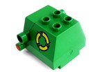 Fotka - Lego Duplo - korba vklopn zelen - Vozidla-korba popeli zelen