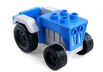 fotka Lego Duplo - traktor modrošedý