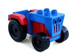 fotka Lego Duplo - traktor modročervený