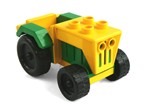 Fotka - Lego Duplo - traktor lutozelen - Vozidla-traktor lut zelen