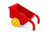 fotka Lego Duplo - ruční vozík červený