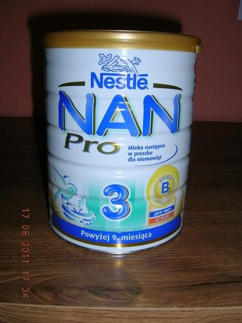 Nestl NAN Pro 3 od 9.msce - Fotografie . 1