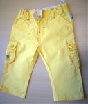 fotka Žluté dětské kalhoty